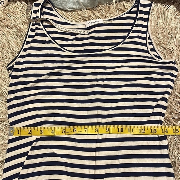 Calvin Klein‎ Stripe Sleeveless Dress - Picture 6 of 6